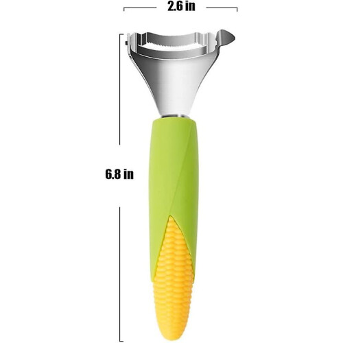 2 Corn Peeler Corn Cob Stripper Kernel Remover Tool 1