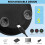 BK40 Rechargeable Touch Control Magnifying Mirror with Suction Cup, Portable Vanity Makeup Tool 5