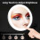 P10 Rechargeable Touch Control Magnifying Mirror with Suction Cup, Portable Vanity Mirror, Multicolor 5