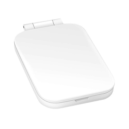 LED Compact Magnification Makeup Mirror, White 1
