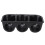 Black Universal 3 Gauge Dash Mount 11
