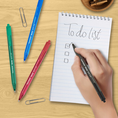 Paper Mate Paper Mate InkJoy 100RT Retractable Ballpoint Pens | Medium Point (1.0mm) | Black | 20 Count 1