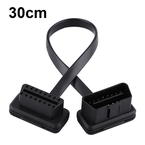 16 Pin OBD2 Male Female Cable 30cm 1