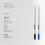 Cross Cross Ballpoint Refill, Medium Black, 2 per card, (8513-2) 5