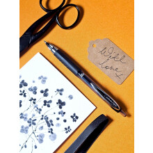 uni-ball Signo Gel Impact, Black Rollerball Gel Pens, 0.7 mm Ballpoint Tip for Super Smooth Handwriting, Dries Instantly (Pack of 3 Pens)