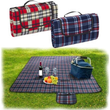 1 pcs Foldable Waterproof Picnic Blanket 150130cm, Large Outdoor Mat with Carry Handle for Beach & Camping