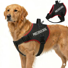 (New 99-black, M) No Pull Dog Harness, Reflective Adjustable Pet Vest with Handle, Breathable Anti-Choke Harness for Medium Large Dogs,