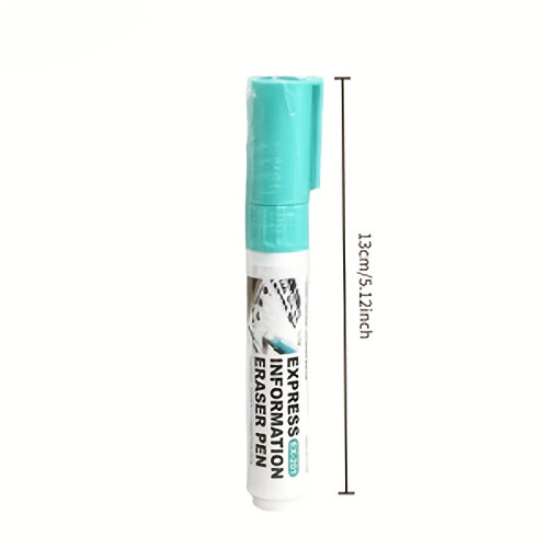 2pcs 12ml Extra-large Capacity Privacy Protection Eraser with White Tip, Suitable for Erasing Billing Information on 1