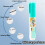 2pcs 12ml Extra-large Capacity Privacy Protection Eraser with White Tip, Suitable for Erasing Billing Information on 8