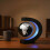 KAIMC Magnetic Levitating Globe Floating World Map with LED Light Frame and Touch Control, Rotating Earth Anti-Gravity Lamp, Cool Tech Gadgets Unique 6
