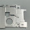 Metal Aluminum Internal Heat Shield Plate for OLED Console Replacement Part 2