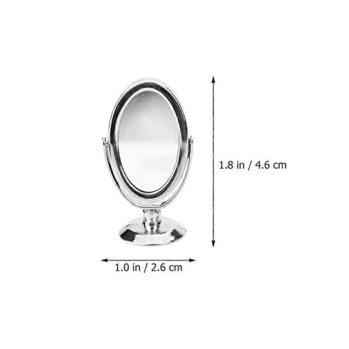 Miniature Mirror Decor Mini Tabletop Cosmetic Mirror for Home 1