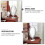 Miniature Mirror Decor Mini Tabletop Cosmetic Mirror for Home 4
