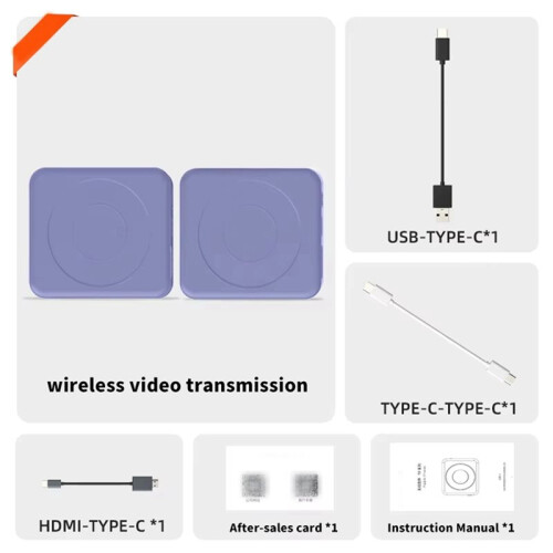 For TP  Wireless Video Transmission Kit 60ms Low Latency 150m Range  Pocket -Compatible Transmitter Receiver 2