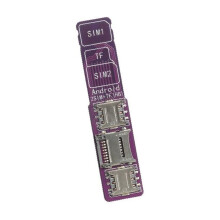 Dual SIM + TF Test Board External Card Slot, No Restart, Quick Change, Card Reading, Three Card Switching B