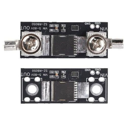 80V 50A High Current Ideal Diode Module for Solar Charging Circuit Reverse Current Protection Module with Terminal 2
