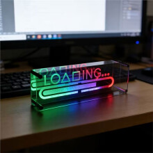 RGB Neonreclame voor Gamers, Gamebord, Gaming, Desktopkunst, LED-Verlichting voor Gamekamer, Muurdecoratie, Slaapkamerdecoratie, Cadeaus voor Jongens