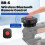 Wireless  Video Recording Remote REC Button for     Cameras- Cage Grip Mount 2