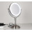 Miroir cosmétique de bureau LED double face de 8 pouces, luminosité réglable 3