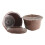 Reusable Coffee Pod for  Coffee Makers with Brush and Spoon Espresso Capsule Filter Cup A 6
