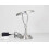Miroir cosmétique de bureau LED double face de 8 pouces, luminosité réglable 5