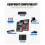 -6 Professional Mixing Console 6-Channel with DSP Reverb Effects  & USB Playback/Recording Stage Performance 8