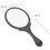 Vintage Oval Hand Mirror with Handle, Vanity Makeup Mirror, Travel Mirror Style 1 2