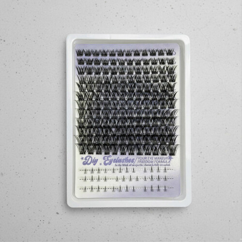 205 DIY Individual Cluster False Eyelashes Thick Volume Natural Look 1
