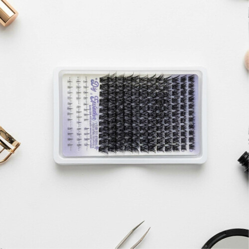 205 DIY Individual Cluster False Eyelashes Thick Volume Natural Look 2
