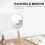 White 25x12.5x2.2cm Solid Wood Handheld Makeup Mirror, 3-Piece Set 4