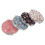 Assorted Color 7x7cm Compact Pocket Makeup Mirror Portable Cosmetic Accessory 3