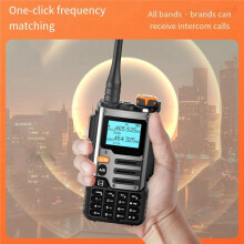 UV-K68 Walkie Talkie Luchtband Radio TYPE-C K68 Opladen UHF VHF DTMF FM NOAA Draadloze Frequentie Tweewegradio