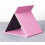 Pink Foldable Leather Makeup Mirror, Portable Vanity Mirror 3