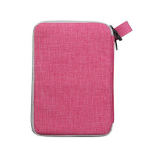 (Rose Red, M) Electronic Accessories Cable Organizer Bag Travel Usb Storage Charger Case