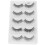 5 Pairs Thick Dense 3D Long Curly False Eyelashes (D49) 2