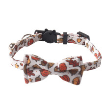 (StyleC)Neu Haustierhalsband Thanksgiving Elemente Ahornblatt Kürbis Serie Halsband Katze