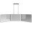 Hanging 3-Way Foldable LED Makeup Mirror - Black 4