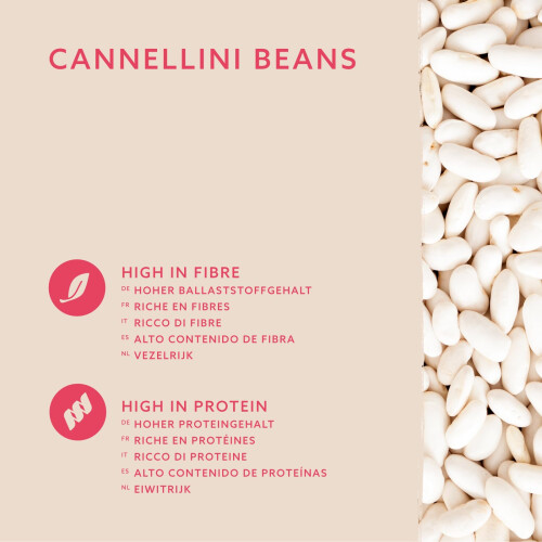 by Amazon Cannellini Beans 500g Pack of 4 1