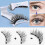 Magnetic False Eyelash Set, Double Magnet Natural Lashes with Grafting Tool 5