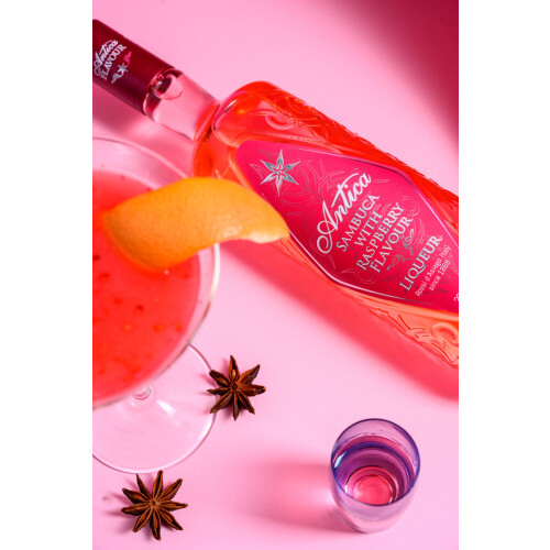 ANTICA Raspberry Sambuca 70cl Bottle 1
