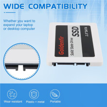Goldenfir High Quality Solid State Drive 512GB 2.5Inch SSD for Laptop Desktop
