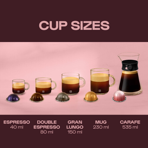 Nespresso Nespresso Vertuo Coffee pods  30 Melozio decaffeinated capsules 3 slee 2