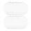 White 5x5x0.1cm 10pcs Small Mirror Sheets for Makeup, Crafts & DIY 2