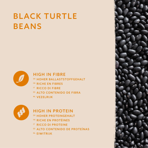 by Amazon Black Turtle Beans, 500g (Pack of 1) 2