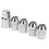 4x M12x1.5 Wheel Nut Locks 32mm Height 21