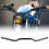 Steel Motorcycle Handlebar 22mm Black 7