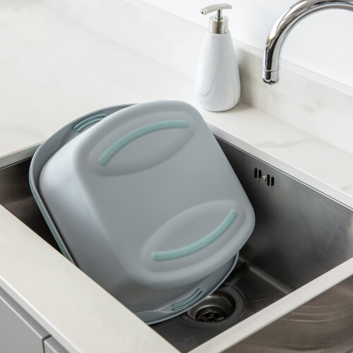 Addis Addis Premium Soft Grip Large Rectangular Washing Up Bowl 95 litre Tra 1