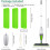 ILAVCOOL Spray Mops for Cleaning Floors  Microfiber Floor Flat Dust Mo 6