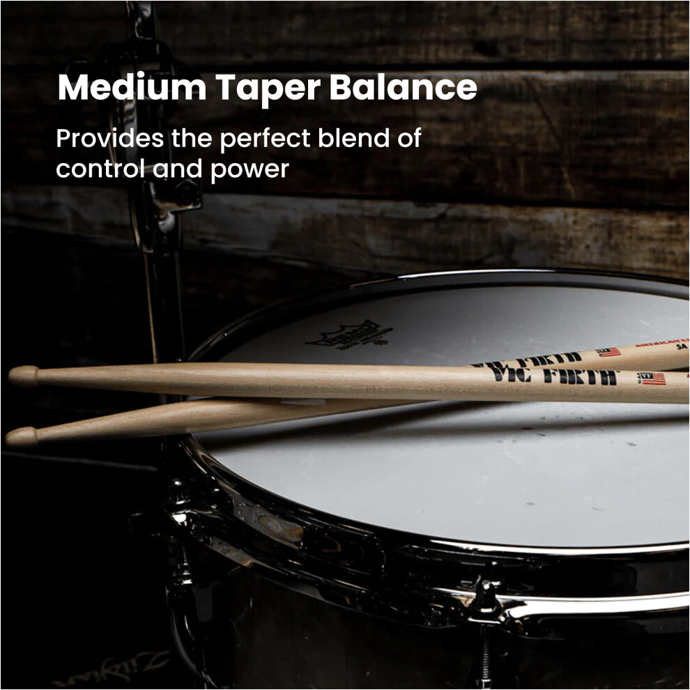 Vic Firth American Classic Series Drumsticks - 5A - American Hickory