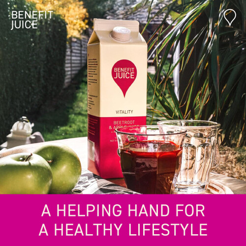 Benefit Drinks Vitality Beetroot Juice with Apple Vitamin A C and E  8 2